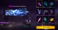 You can exchange the tokens for one of the desired items (Image via Garena)